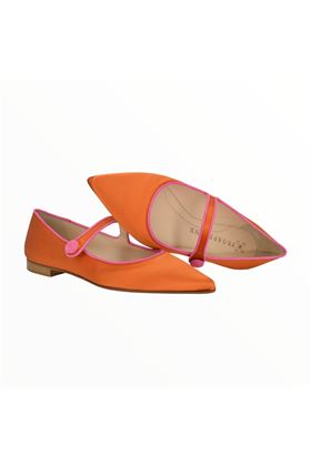 raso bordino------------- PROSPERINE | 7874-ARANCIO
