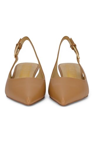 Slingback donna in pelle colore cuoio CHICONIC | 232-CUOIO