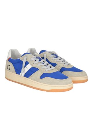 Sneaker uomo in camoscio e nyolon colore inchiostro. DATE | M421CR-NYBE