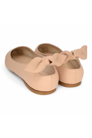 Ballerina in nappa colore cipria. DETAIL | A5806-CIPRIA