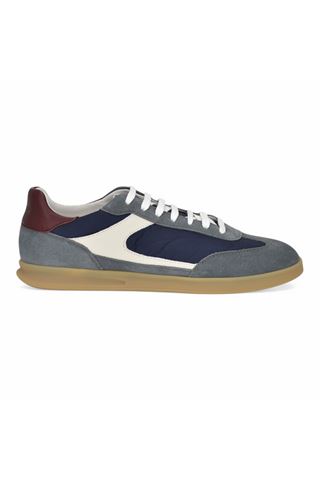 Sneaker uomo in camoscio e nylon colore blu. FRAU | 22D1-BLU