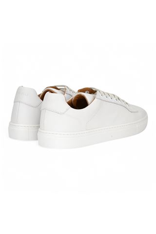 Sneakers uomo in pelle colore bianco FRAU | 29P1-BIANCO