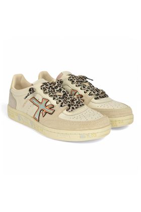 Sneakers in pelle colore panna. PREMIATA | BSKTCLAD-7317