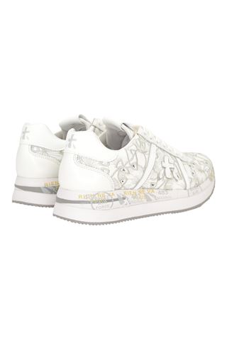 Sneaker donna Premiata in pelle colore bianco. PREMIATA | CONNY-7364