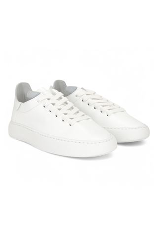 Sneaker donna in pelle colore bianco. STOKTON | 752D-VIT.BIANCO
