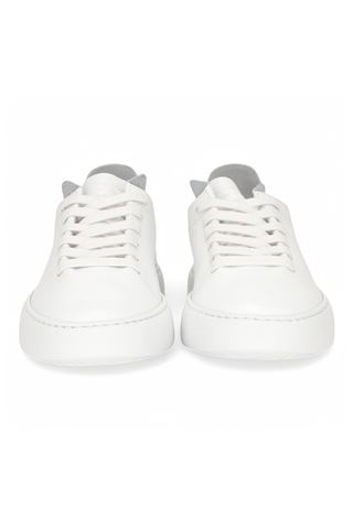 Sneaker donna in pelle colore bianco. STOKTON | 752D-VIT.BIANCO