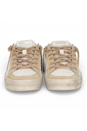 Sneaker donna Crime in pelle colore bianco. CRIME | 29154-15