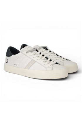 Sneaker uomo Date in pelle colore bianco. DATE | M441HLCA-WL