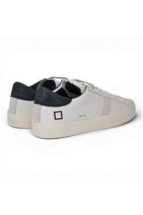 Sneaker uomo Date in pelle colore bianco. DATE | M441HLCA-WL