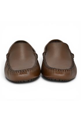 Mocassino uomo Frau in pelle colore marrone. FRAU | 12M0-LEGNO