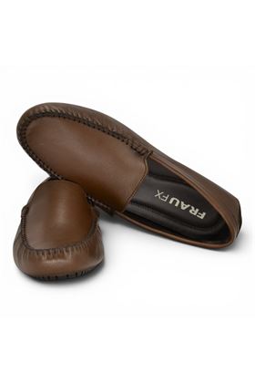Mocassino uomo Frau in pelle colore marrone. FRAU | 12M0-LEGNO
