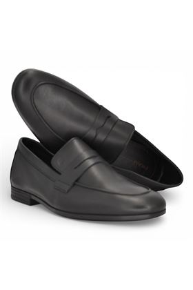 Mocassino Frau in pelle colore nero. FRAU | 34M5-NERO