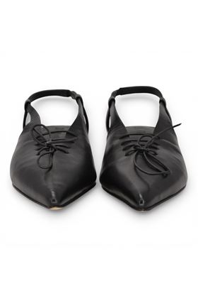 Slingback donna Jvam in pelle colore nero. JVAM | 40129-NERO