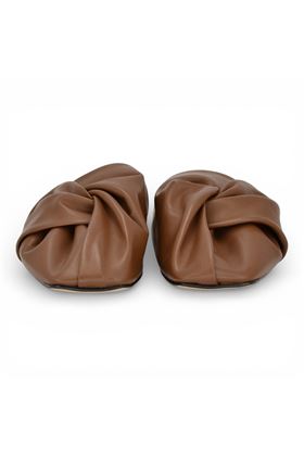 Sabot donna Jvam in pelle colore cuoio. JVAM | 40287-BISCOTTO