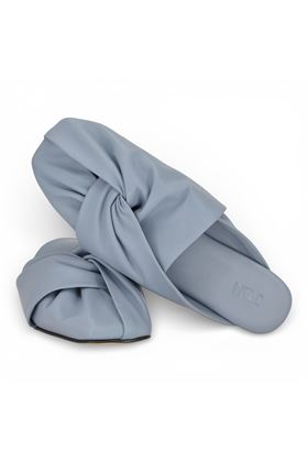 Sabot donna Jvam in pelle colore celeste. JVAM | 40287-CELESTE