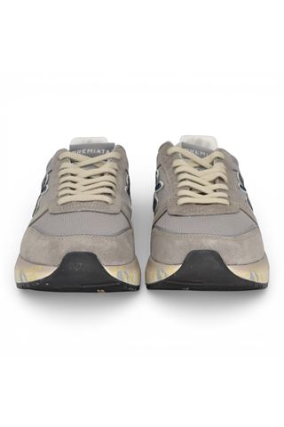 Sneaker Premiata uomo in nylon e camoscio colore grigio. PREMIATA | MICK-8001