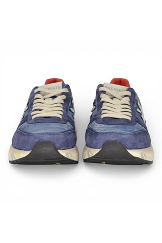 Sneaker Premiata uomo in nylon e camoscio colore blu. PREMIATA | MICK-8006