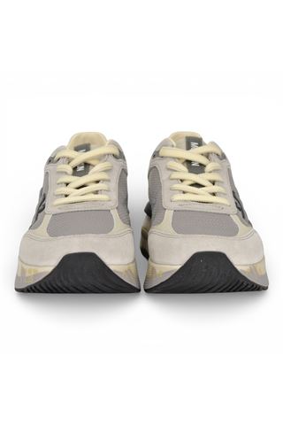 Sneaker Premiata uomo in nylon e camoscio colore grigio. PREMIATA | MOERUN-7304