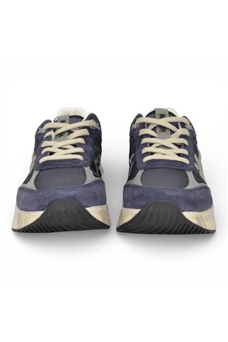 Sneaker Premiata uomo in nylon e camoscio colore blu. PREMIATA | MOERUN-7306