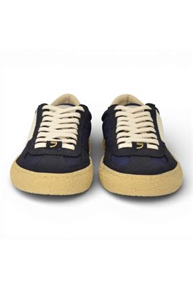 Sneaker Puraai uomo colore blu notte in nylon e nabuck PURAAI | PU101V-041
