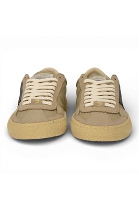 Sneaker Puraai uomo colore fango in nylon e nabuck PURAAI | PU101V-047