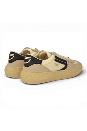 Sneaker Puraai uomo colore panna in nylon e nabuck PURAAI | PU101V-049