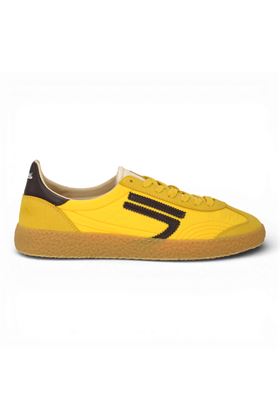 Sneaker Puraai uomo colore giallo in nylon e nabuck PURAAI | PU601X-039