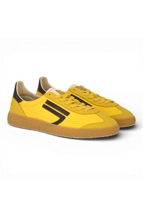 Sneaker Puraai uomo colore giallo in nylon e nabuck PURAAI | PU601X-039