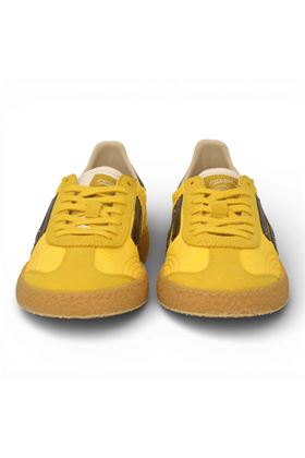 Sneaker Puraai uomo colore giallo in nylon e nabuck PURAAI | PU601X-039