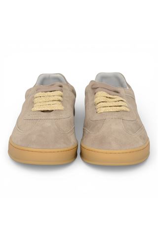 Sneaker uomo Soldini 80 in nabuk colore grigio. SOLDINI | AKIRA-CAM.GRIGIO