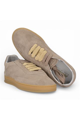 Sneaker uomo Soldini 80 in nabuk colore grigio. SOLDINI | AKIRA-CAM.GRIGIO