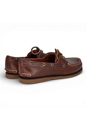 Scarpa lacci uomo Timberland in pelle colore vinaccio. TIMBERLAND | 25077-214