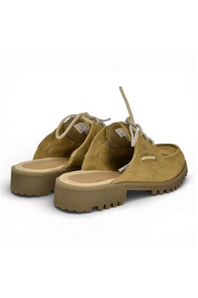 Sabot donna Timberland in camoscio colore beige. TIMBERLAND | A4198-EW1