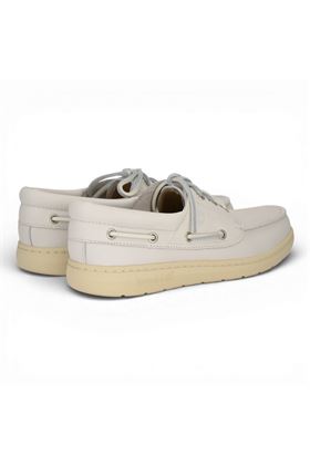 Scarpa lacci uomo Timberland in pelle colore bianco. TIMBERLAND | A6CXM-EM2