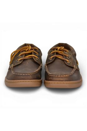 Scarpa lacci uomo Timberland in pelle colore testa di moro. TIMBERLAND | A6CXM-EM4