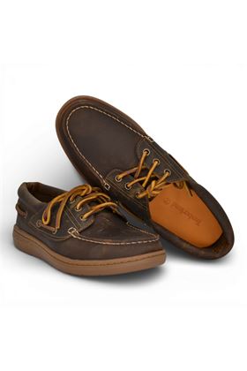 Scarpa lacci uomo Timberland in pelle colore testa di moro. TIMBERLAND | A6CXM-EM4