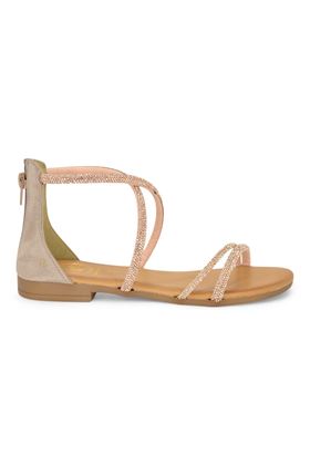 Sandalo donna in microstarss colore cipria. 18+ | 8176-CIPRIA