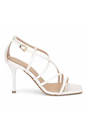 Sandalo donna in pelle colore bianco. ALBANO | 5396-BIANCO
