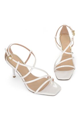Sandalo donna in pelle colore bianco. ALBANO | 5396-BIANCO