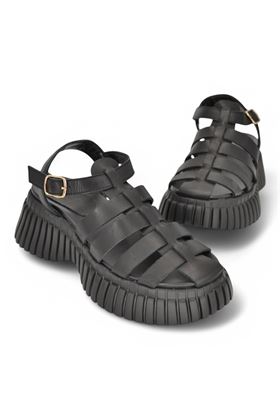 Ragnetto in ecopelle colore nero. EXE' | 591-NERO