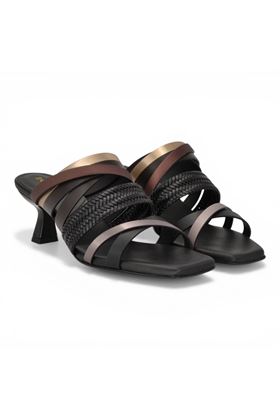 Sandalo donna Donnarì in pelle multicolore. DONNARI' | GD25G-MULTI