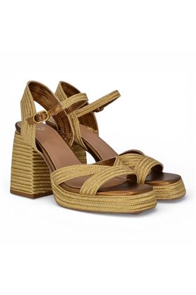 Sandalo donna Exè in corsa colore oro brunito. EXE' | 020-ORO