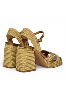 Sandalo donna Exè in corsa colore oro brunito. EXE' | 020-ORO