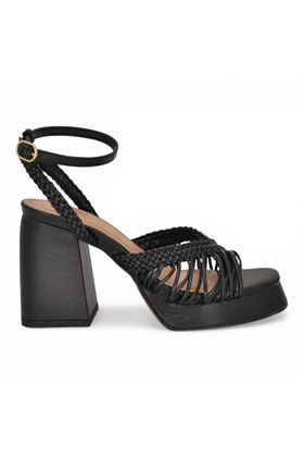 Sandalo donna Exè intrecciato colore nero. EXE' | 099-NERO