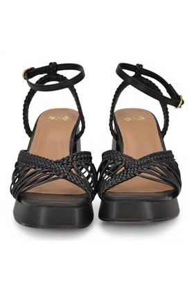 Sandalo donna Exè intrecciato colore nero. EXE' | 099-NERO