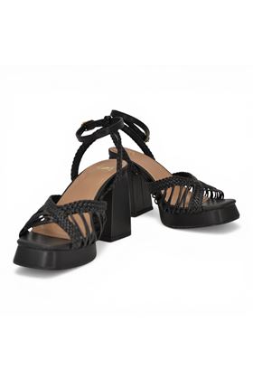 Sandalo donna Exè intrecciato colore nero. EXE' | 099-NERO