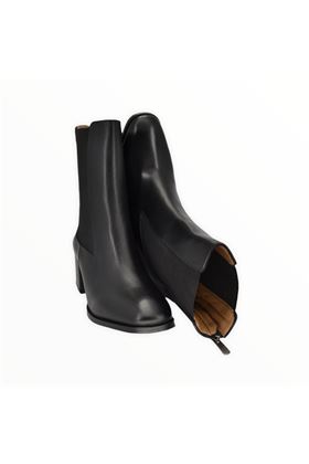 pelle alto elastico tacco medio----------- ALBANO | 2310-NERO