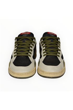 Sneaker uomo in pelle colore nero. CRIME | 15201-20