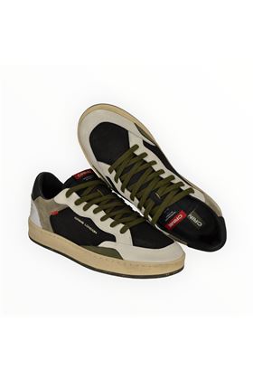 Sneaker uomo in pelle colore nero. CRIME | 15201-20