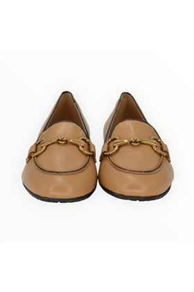 Mocassino donna in pelle colore camel. DETAIL | G771-CAMEL